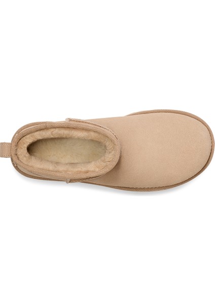 Kadın Bot 1135092 Ugg W Classıc Ultra Mını Platform Mustard Seed (Hardal)