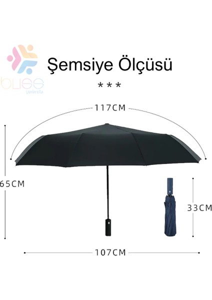 bliss umbrella 12 Telli Otomatik Şemsiye