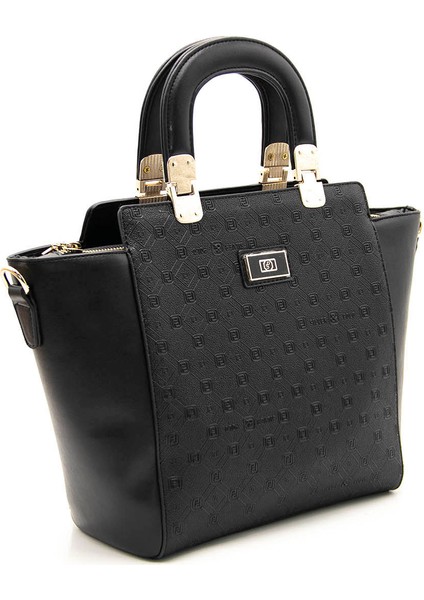 Kadın Çapraz Çanta 1108-43256 Silver Polo M46 Siyah-Mat Siyah modelleri