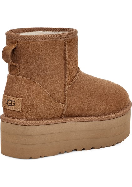 Kadın Bot 1134991 Ugg W Classıc Mını Platform Chestnut (Taba) fırsatları