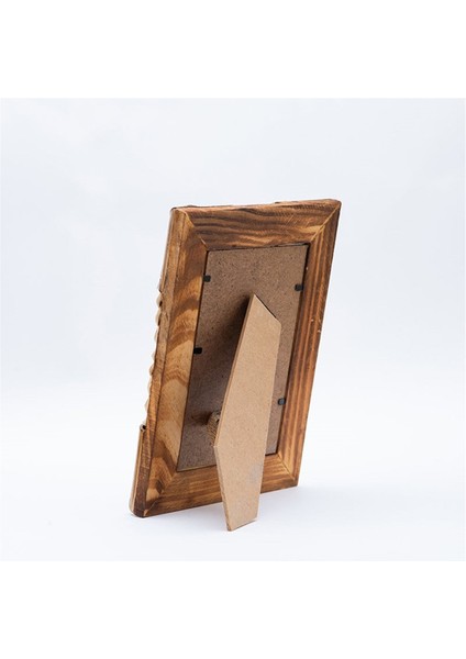 Kişiye Özel Ahşap Bambu Desenli Çerçeve fiyatları