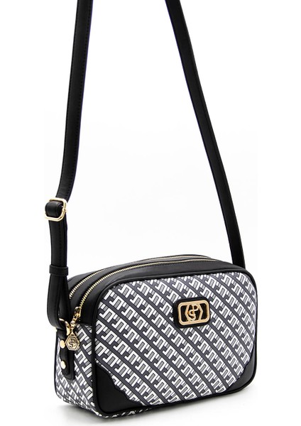 Kadın Çapraz Çanta 1092-42321 Silver Polo Çapraz Bayan Çantası M170 Siyah-Mat Siyah fiyatları