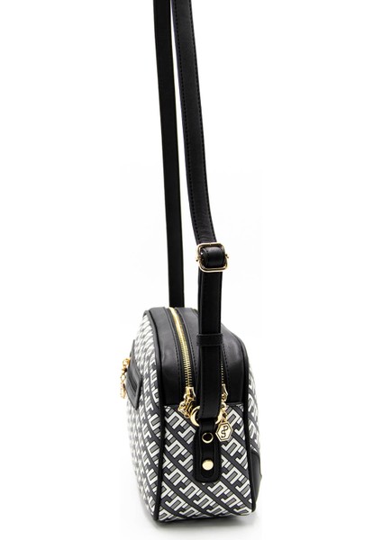 Kadın Çapraz Çanta 1092-42321 Silver Polo Çapraz Bayan Çantası M170 Siyah-Mat Siyah modelleri