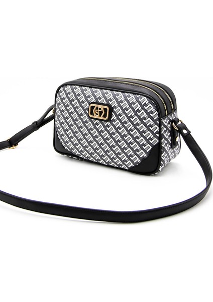 Kadın Çapraz Çanta 1092-42321 Silver Polo Çapraz Bayan Çantası M170 Siyah-Mat Siyah indirimleri