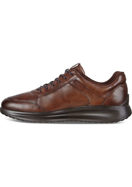 Erkek Sneaker ( Günlük) 20712401482 Ecco Mens Aquet Sneaker Brown