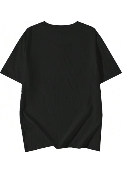 Only Trendwear Unisex Heart Beat Baskılı Oversize Tshirt modelleri