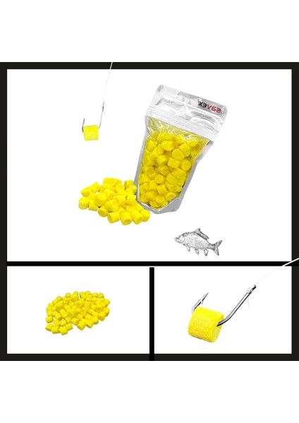 Uyguna-Yakala 80 gr Kesme Sazan/yayın Hamuru - SARI-SARIMSAK-SPE.123