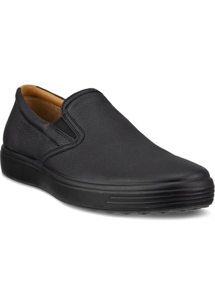 Erkek Sneaker ( Günlük) 47048459075 Ecco Soft 7 M Slip-On Black