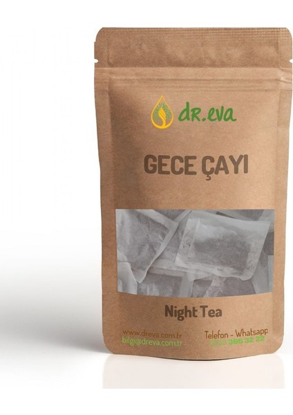 Gece Çayı 50 Adet Süzme Poşet