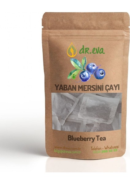 Yaban Mersini Çayı 100 Adet Süzme Poşet