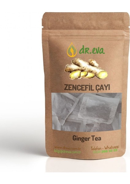 Zencefil Çayı 50 Adet Süzme Poşet