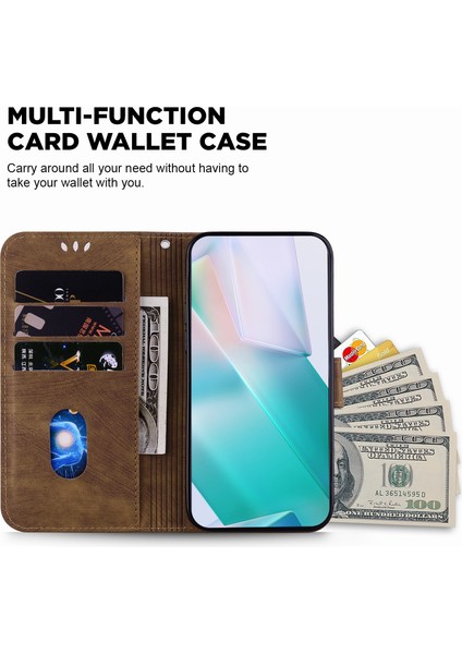 Samsung Galaxy A05 4g Lovely Tiger Pusint Pu Deri Kitap Tarzı Telefon Kılıfı (Yurt Dışından)