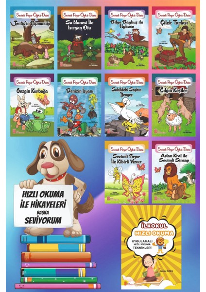 1.sınıflar Için Sevimli Pırpır Öykü Dizisi +Hızlı Okuma