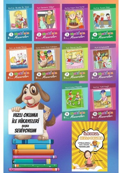 1.sınıflar Için Muti'nin Maceraları Öykü Dizisi +Hızlı Okuma