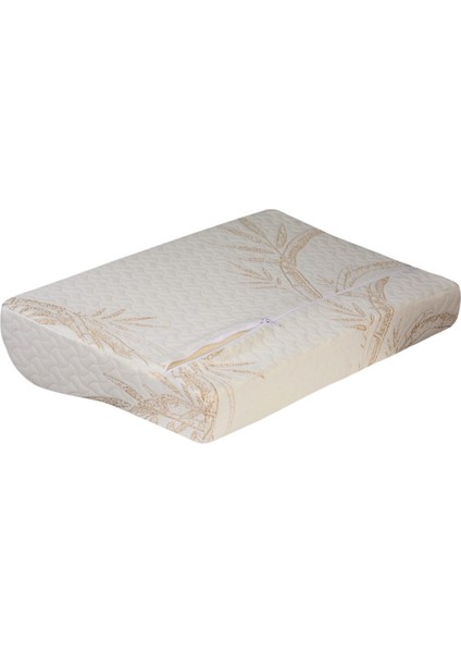 Tekno Trust Visko Ortopedik Visco Boyun Yastığı Büyük Boy 60 x 40 cm Bamboo 40 x 60 Bambu Beyaz fırsatları