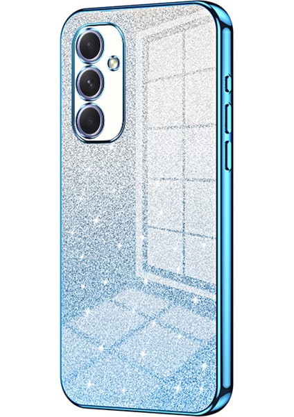 Samsung Galaxy A54 5g Gradyan Glitter Tpu Geri (Hassas Kesim) Blue Telefon Kılıfı (Yurt Dışından)
