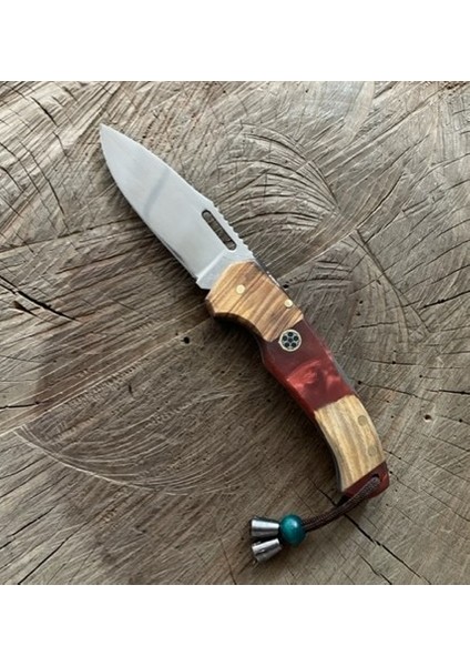 Mini Çakı El Yapımı Çakı Avcı Kampçı Bıçagı Cep Bıçak 18CM