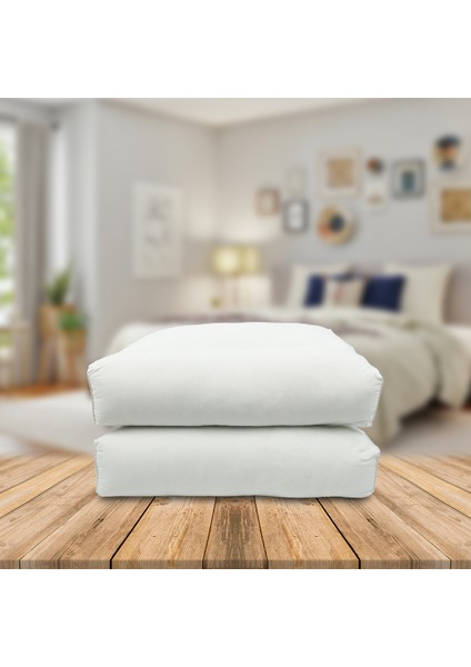 Tekno Trust Beyaz Ortopedik Medi 40X60+12 Yastık 650 + gr Pamuk Polyester 40 x 60 Hava Geçirgen Boncuk Elyaf indirimleri