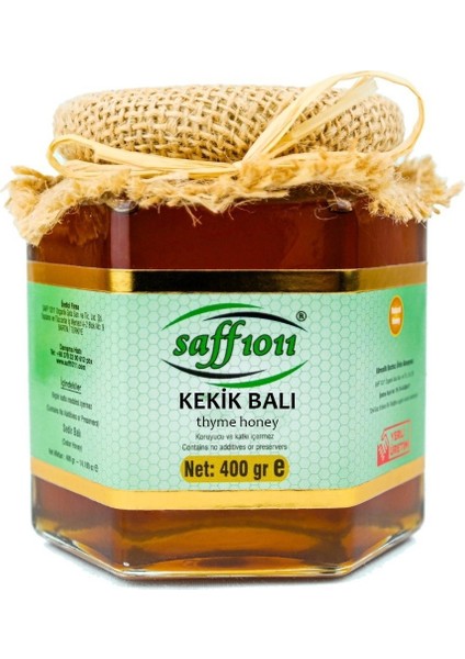 Kekik Balı Katkısız 400 gr