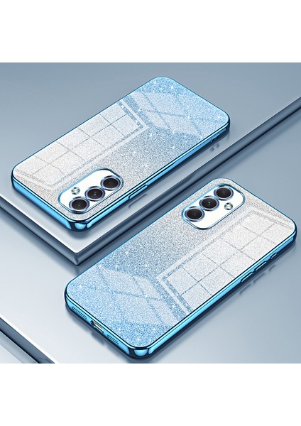 Samsung Galaxy A54 5g Gradyan Glitter Tpu Geri (Hassas Kesim) Blue Telefon Kılıfı (Yurt Dışından) fiyatları
