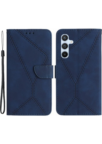 Samsung Galaxy S24 Şoku Emici Pu Deri Telefon Kılıfı (Yurt Dışından)