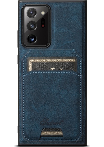 Samsung Galaxy NOTE20 ULTRA/NOTE20 Ultra 5g Manyetik Çıkarılabilir 2 1 Arada Pu+Tpu Cep Suteni H16 Telefon Kılıfı (Yurt Dışından)