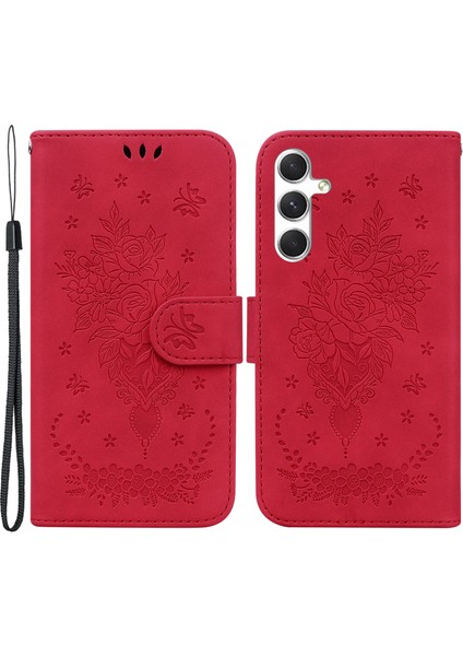 Samsung Galaxy S24 Için+ Şok Geçirmez Tam Koruma Pu Deri sı Telefon Kılıfı (Yurt Dışından)