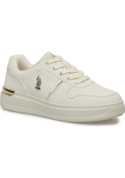 U.s. Polo Assn. Alka 4fx Bej Kadın Sneaker