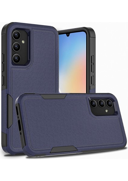 Samsung Galaxy A34 5g Cep Pc+Tpu Kıç Çizgiye Geri Kavrama Karşı Dark Telefon Kılıfı (Yurt Dışından)