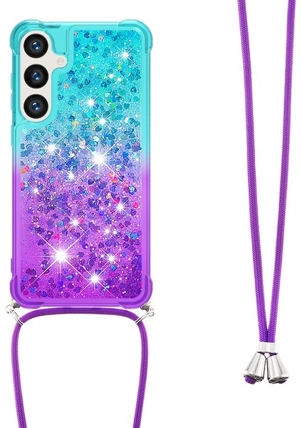 Samsung Galaxy S24 Gradyan Tpu Lanyard Sky Blue+ Telefon Kılıfı (Yurt Dışından) fiyatları