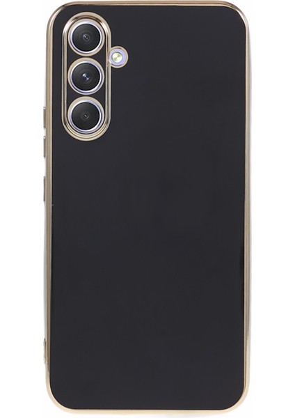 Samsung Galaxy S24 Için+ Çizelge Yumuşak Tpu Geri Kabuk Black Telefon Kılıfı (Yurt Dışından)