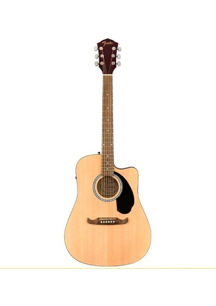 Fender FA-125CE Natural Elektro Akustik Gitar