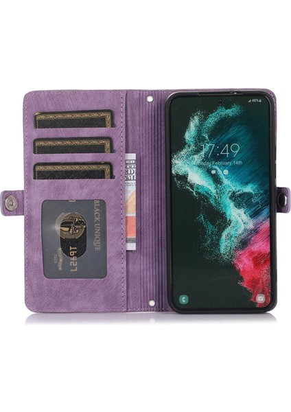 Samsung Galaxy S24 Ultra Pu Pu 9 Omuz Kayışı Mühendisi Telefon Kılıfı (Yurt Dışından) fiyatları