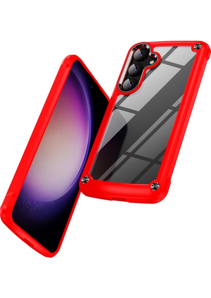 Samsung Galaxy S24 Şok Geçirmez Pc+Tpu Alaşım Lensli Çerçeve sı + Telefon Kılıfı (Yurt Dışından) fiyatları