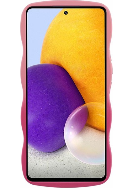 Samsung Galaxy A72 4g/5g Dalga Kenarı Tasarımı Tpu + Telefon Kılıfı (Yurt Dışından)
