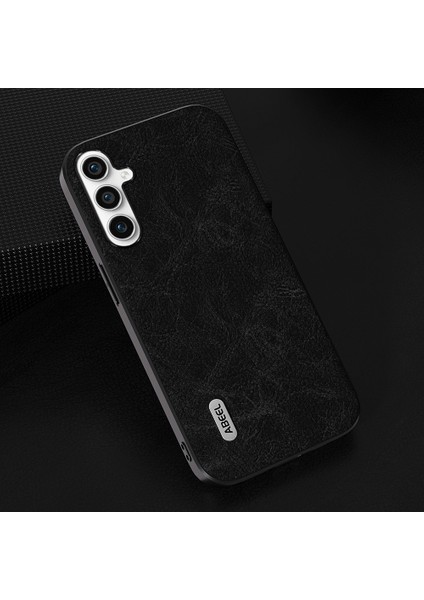 Samsung Galaxy A24 4g Litchi Doku Pu Deri+Pc+Tpu Black Telefon Kılıfı (Yurt Dışından)
