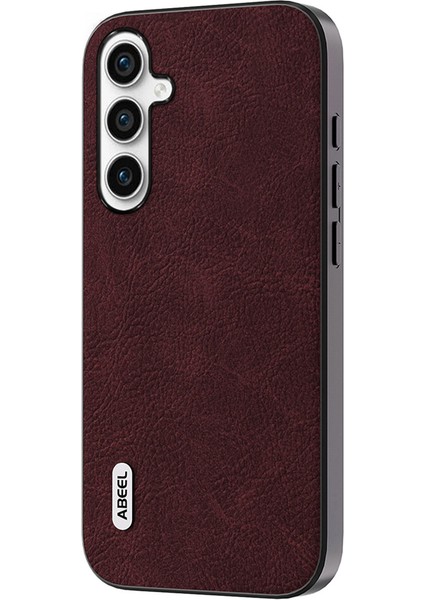 Samsung Galaxy A24 4g Litchi Texture Pu Deri+Pc+Tpu Mahafat Telefon Kılıfı (Yurt Dışından)