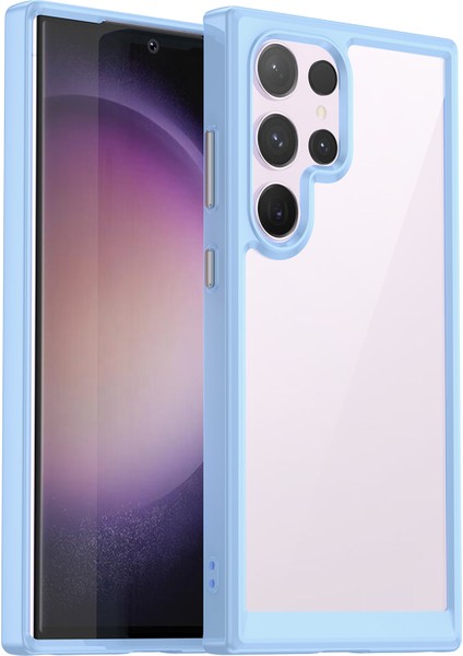 Samsung Galaxy S24 Ultra Tpu+Akrilik Şok Geçirmez Akıllı Telefon Kılıfı (Yurt Dışından)