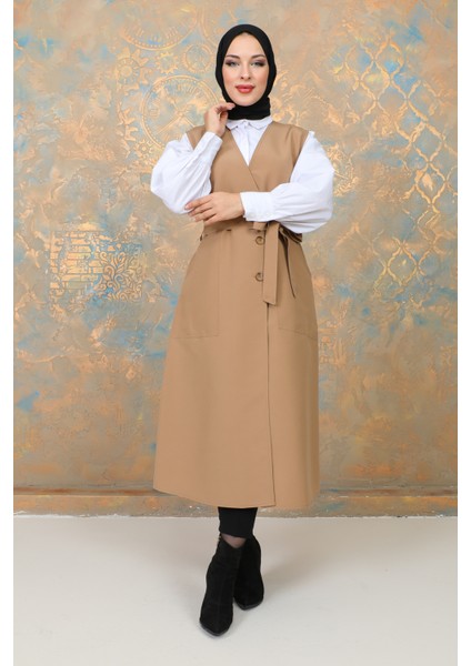 Trençkot & Yelek Cepli Düğmeli -Su Geçirmez fiyatları