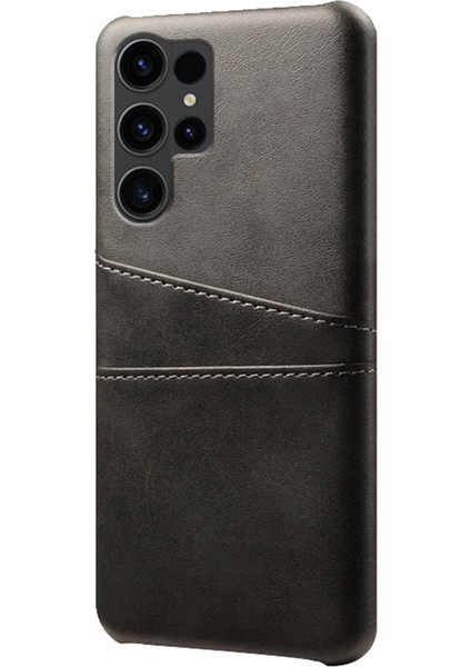 Samsung Galaxy S24 Ultra Geri Koruyucu Pu+Çift Sert Pc Telefon Kılıfı (Yurt Dışından) fiyatları