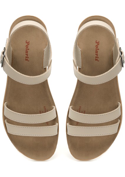 158659.Z4Fx Bej Kadın Comfort Sandalet
