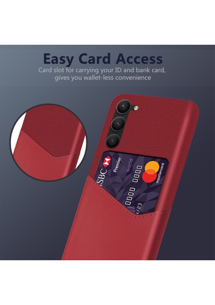 Samsung Galaxy S24 Için+ Bez Doku Pu+ Pc Kabuk Telefon Kılıfı (Yurt Dışından) fiyatları