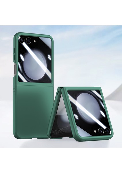 Samsung Galaxy Z Flip5 5g Pc Cilt Touch Küçük Ekranlı Film Dark Telefon Kılıfı (Yurt Dışından) fiyatları