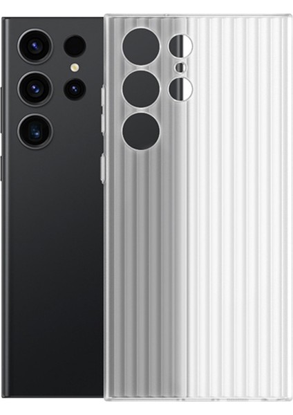 Samsung Galaxy S24 Ultra Sabit Pc Sağlam Geri Tespiti/mat Telefon Kılıfı (Yurt Dışından)