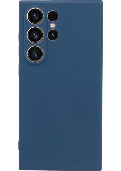 Samsung Galaxy S24 Ultra Tpu sı Yumuşak Fiber Astar Damla Koruma Sapfire Telefon Kılıfı (Yurt Dışından)