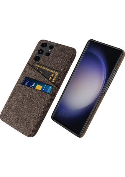 Samsung Galaxy S24 Ultra Pc+Bez Çift Şok Geçirmez Telefon Kılıfı (Yurt Dışından)