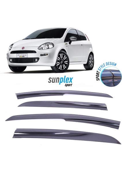 Fıat Tempra-Tıpo 1990-1998 Sunplex Sport Style Cam Rüzgarlığı Set 4lü
