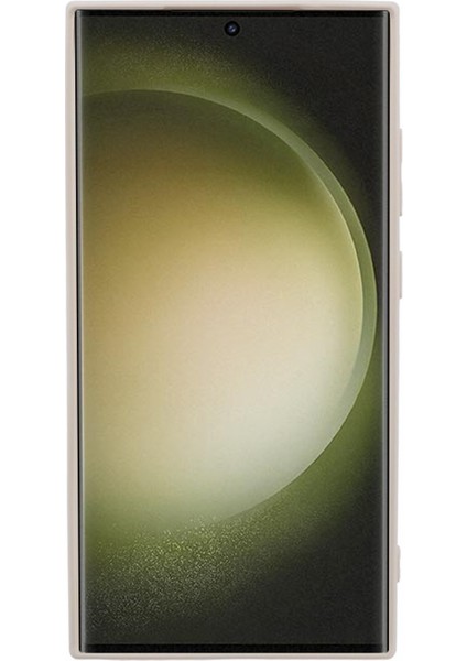 Samsung Galaxy S24 Ultra Tpu sı Yumuşak Fiber Astar Damla Koruma Beyaz Telefon Kılıfı (Yurt Dışından) fiyatları