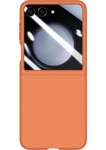 Samsung Galaxy Z Flip5 5g Pc Cilt Touch Küçük Ekranlı Film Turun Telefon Kılıfı (Yurt Dışından)