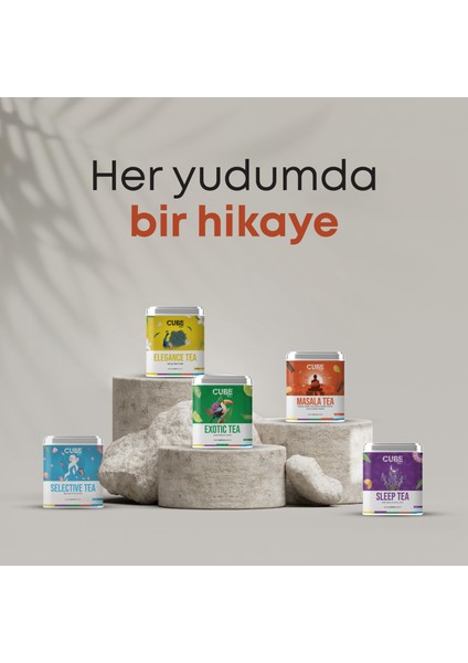 Selective Tea 60 gr (Yüksek Antioksidan) Güllü Beyaz Çay